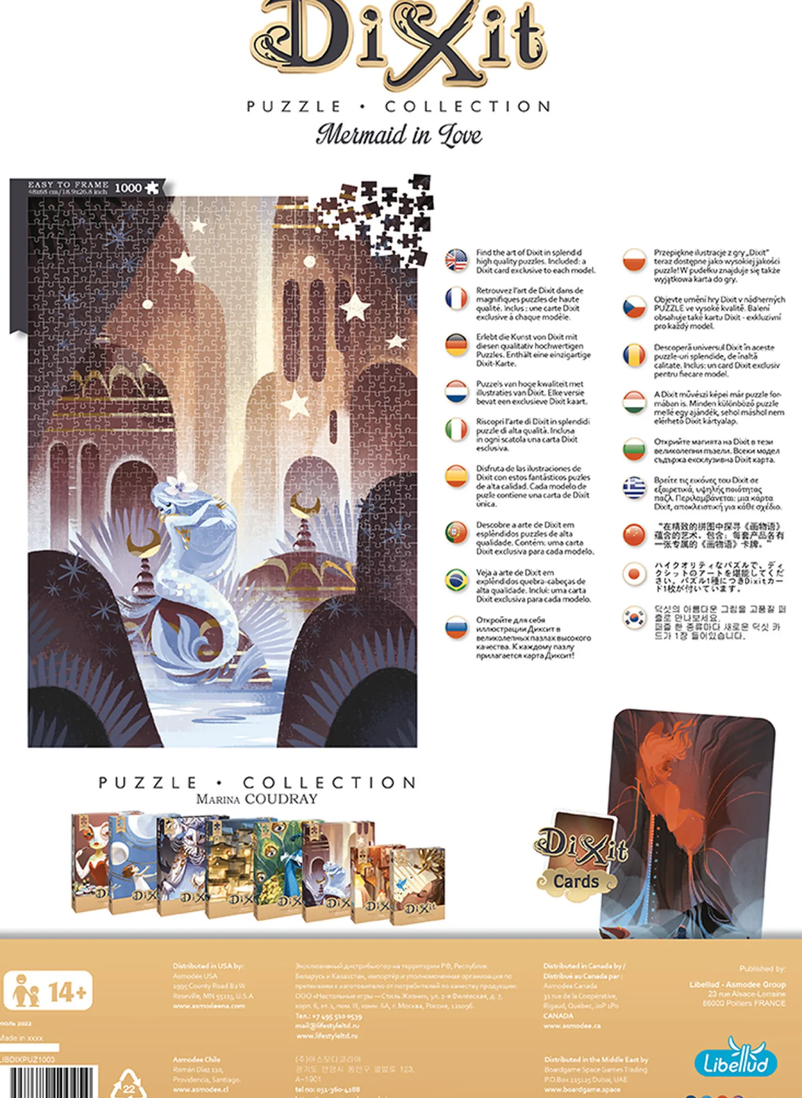 Puzzle 1000 el. Dixit: Mermaid in Love