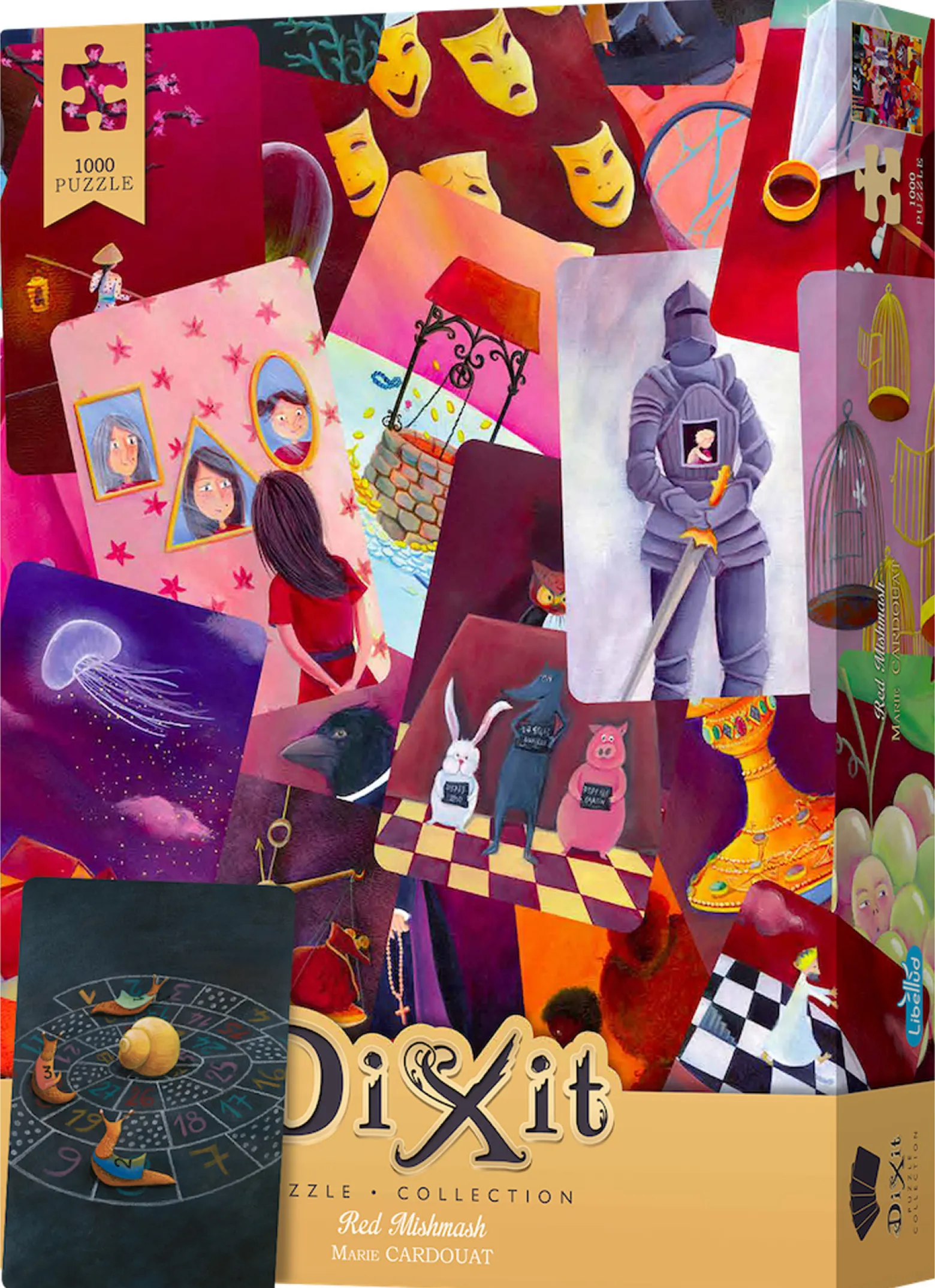 Puzzle 1000 el. Dixit: Red Mishmash
