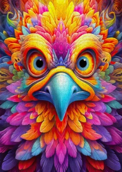 Puzzle 1000 el. Dominujące spojrzenie