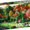 Puzzle 1000 el. Dom w lesie