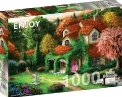 Puzzle 1000 el. Dom w lesie