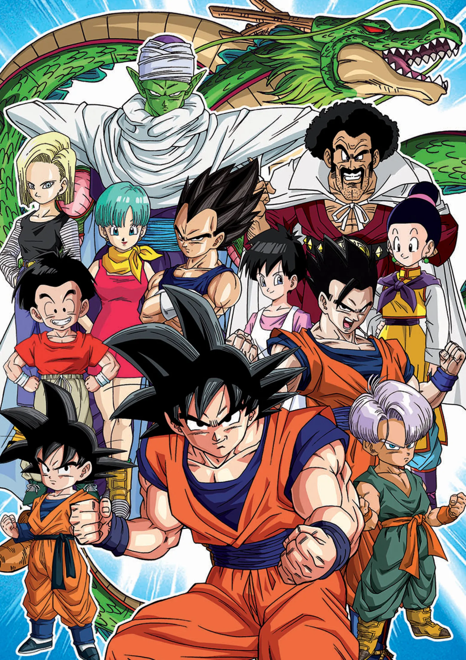Puzzle 1000 el. Dragon Ball Z