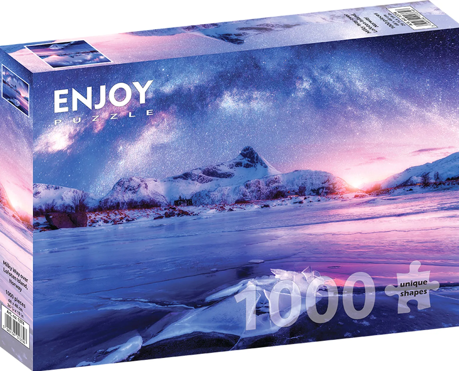 Puzzle 1000 el. Droga Mleczna / Lofoty / Norwegia