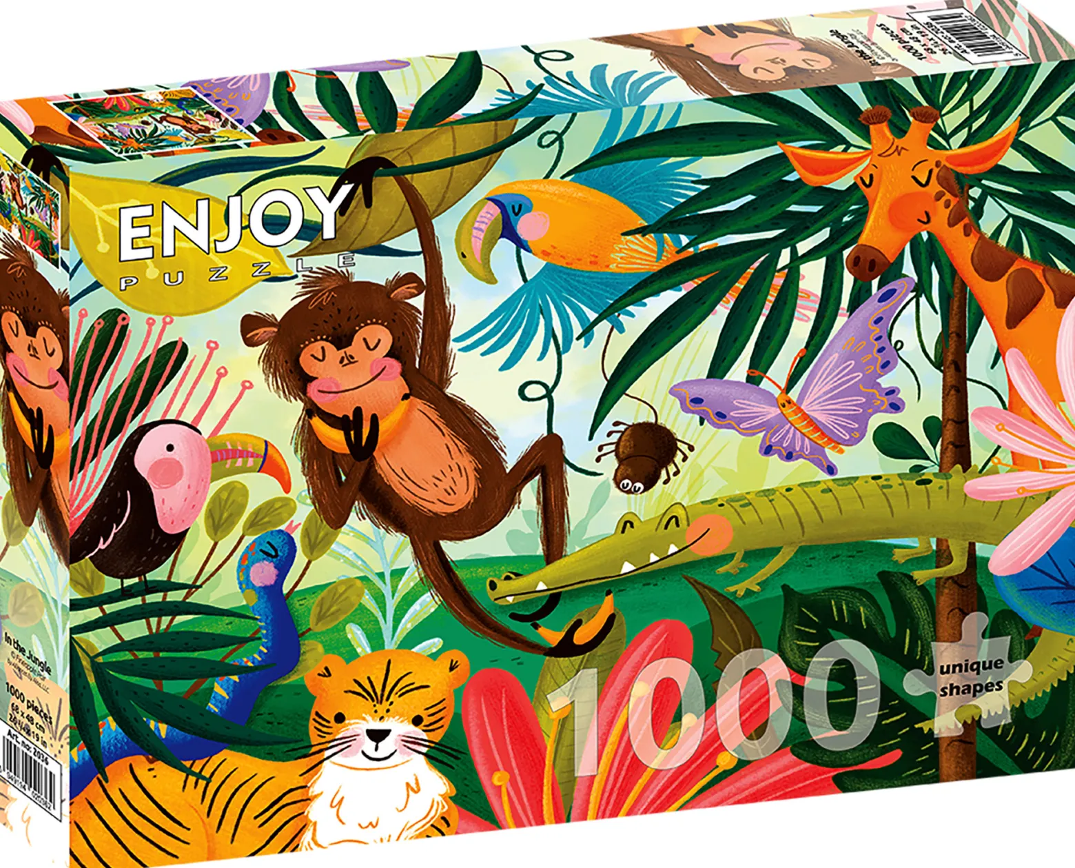 Puzzle 1000 el. Dżungla