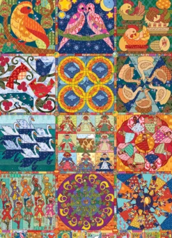 Puzzle 1000 el. Dwanaście dni Świąt Bożego Narodzenia