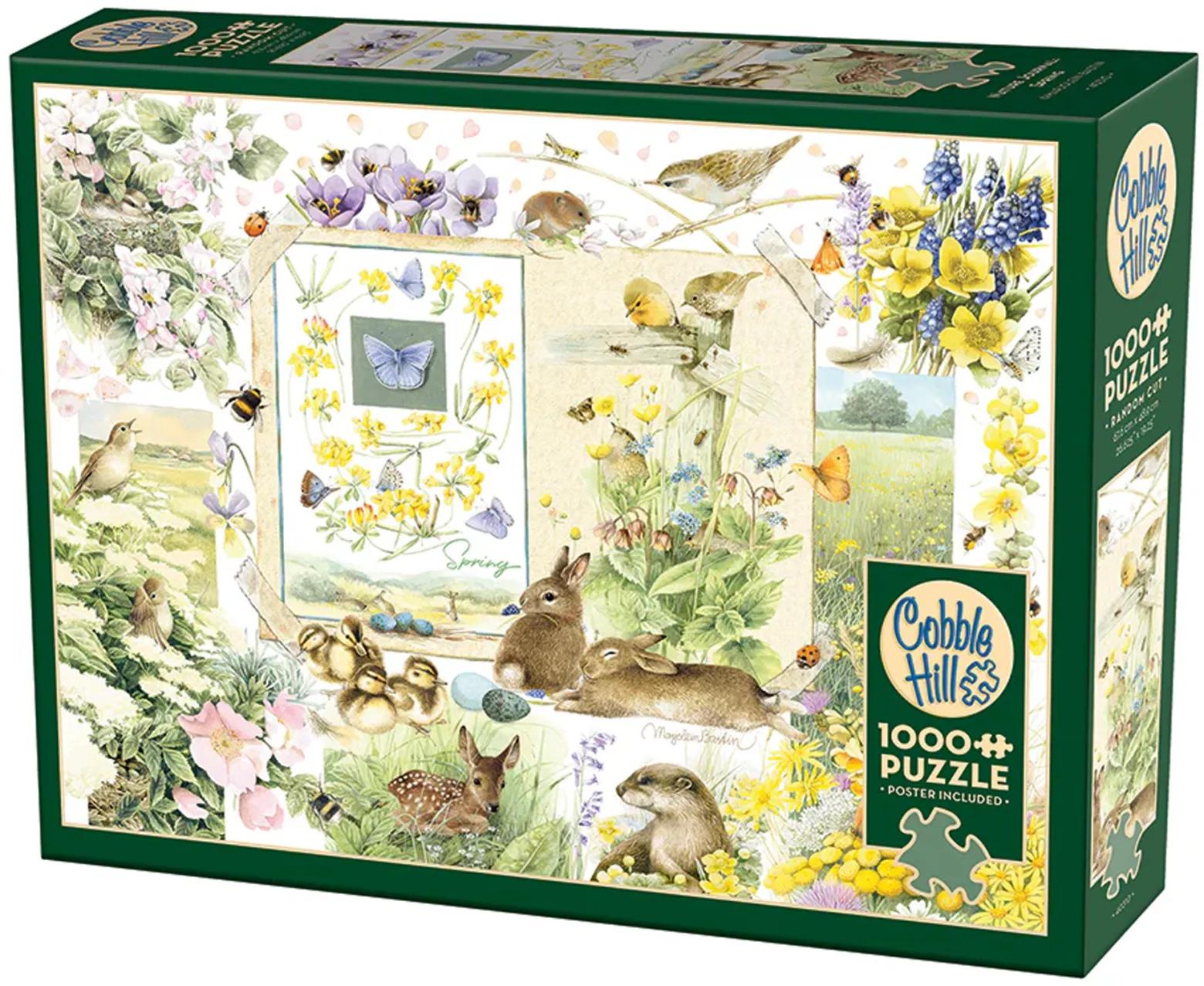 Puzzle 1000 el. Dziennik przyrodniczy: Wiosna