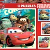 Puzzle 12 el. + 16 el. + 20 el. + 25 el. Auta