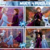 Puzzle 50 el. + 80 el. + 100 el. + 150 el. Kraina Lodu II