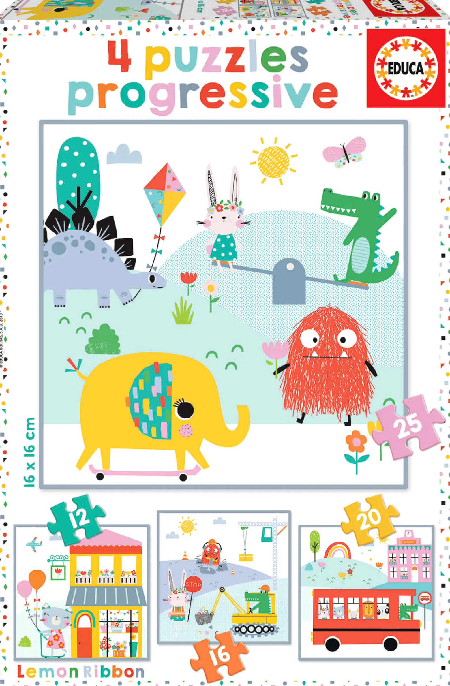 Puzzle 12 el. + 16 el. + 20 el. + 25 el. Lemon Ribbon
