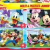 Puzzle 20 el. + 40 el. + 60 el. + 80 el. Myszka Miki i przyjaciele