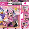 Puzzle 12 el. + 16 el. + 20 el. + 25 el. Myszka Minnie / Daisy