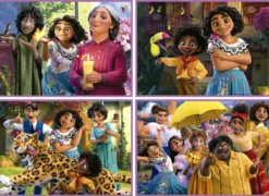 Puzzle 50 el. + 80 el. + 100 el. + 150 el. Nasze magiczne Encanto