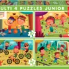 Puzzle 20 el. + 40 el. + 60 el. + 80 el. Sport