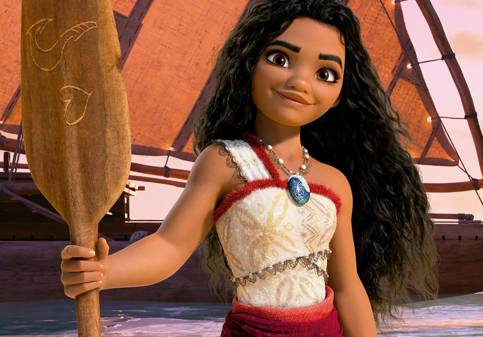 Puzzle 50 el. + 80 el. + 100 el. + 150 el. Vaiana 2