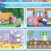 Puzzle 20 el. + 40 el. + 60 el. + 80 el. Świnka Peppa