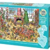 Puzzle 350 el. Elfy w pracy