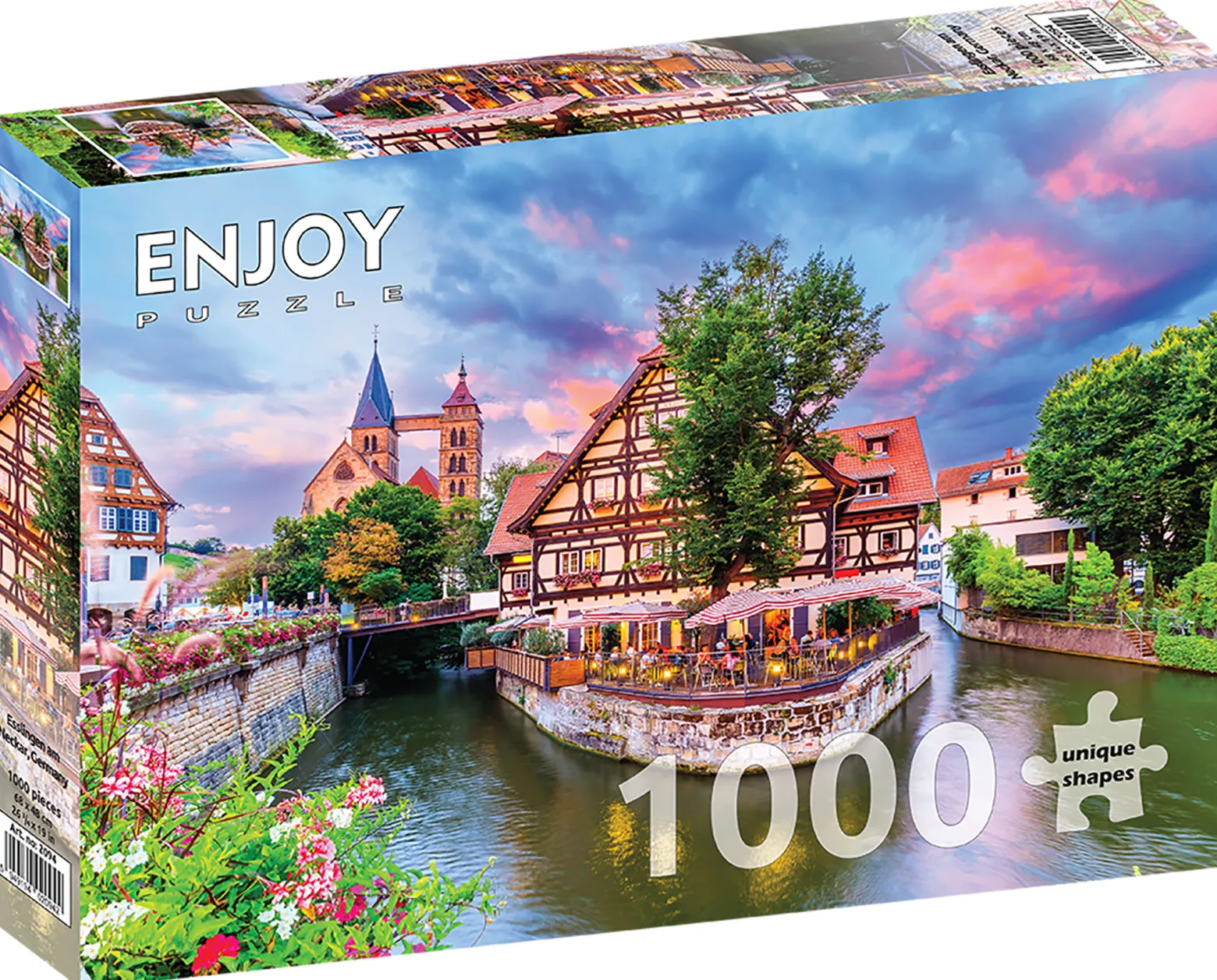 Puzzle 1000 el. Esslingen am Necker / Niemcy