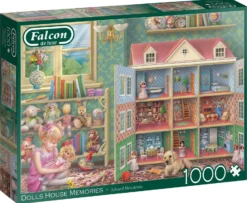Puzzle 1000 el. FALCON Domek dla lalek