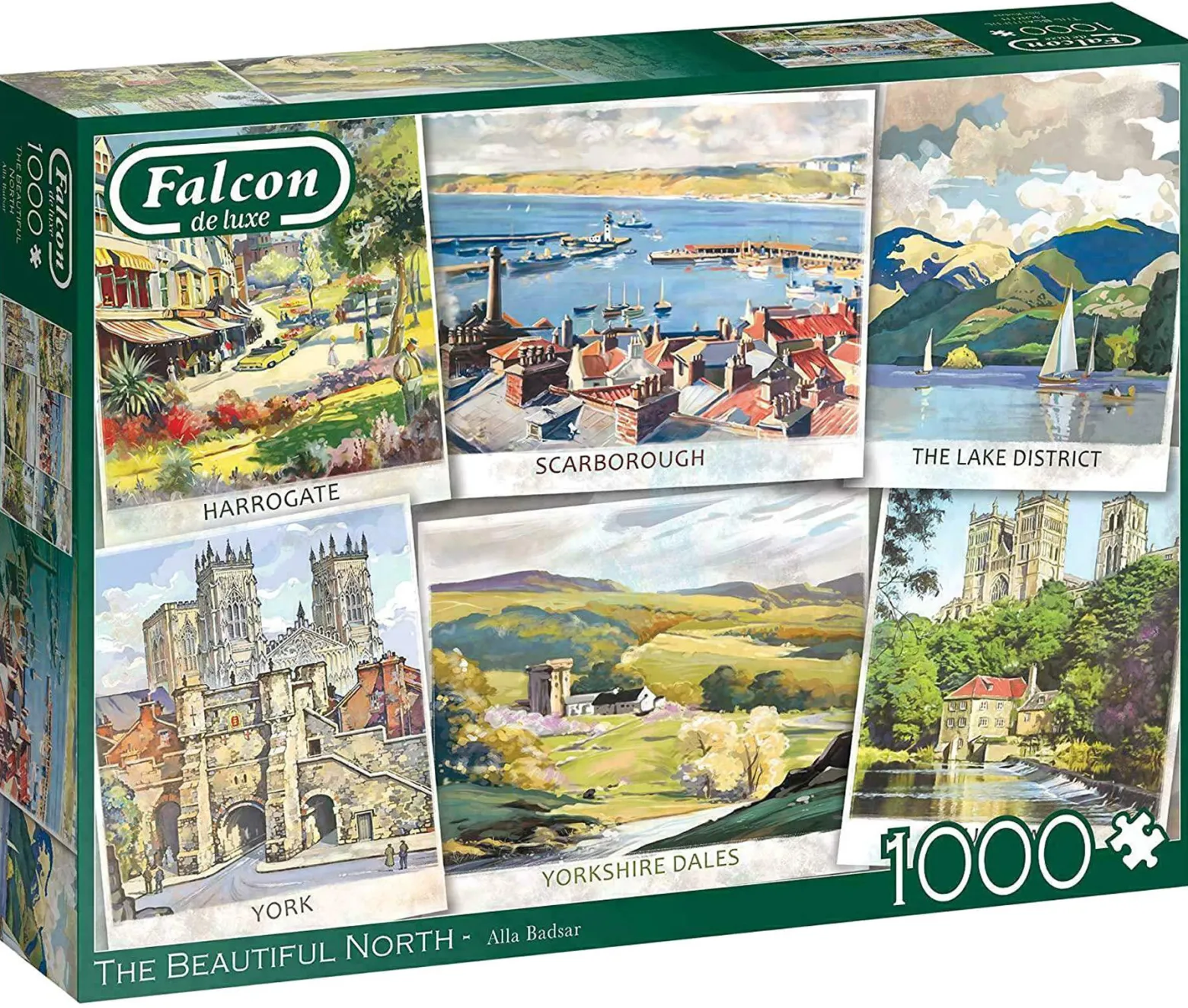 Puzzle 1000 el. FALCON Piękna północ