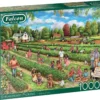 Puzzle 1000 el. FALCON Zbieranie truskawek