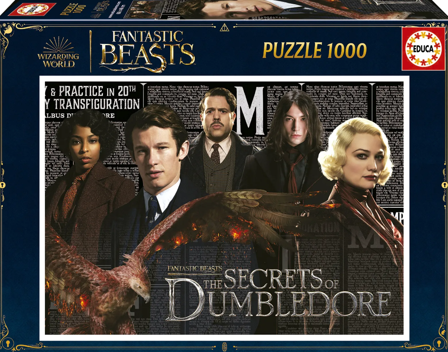 Puzzle 1000 el. Fantastyczne zwierzęta