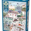 Puzzle 500 el. Ferie zimowe