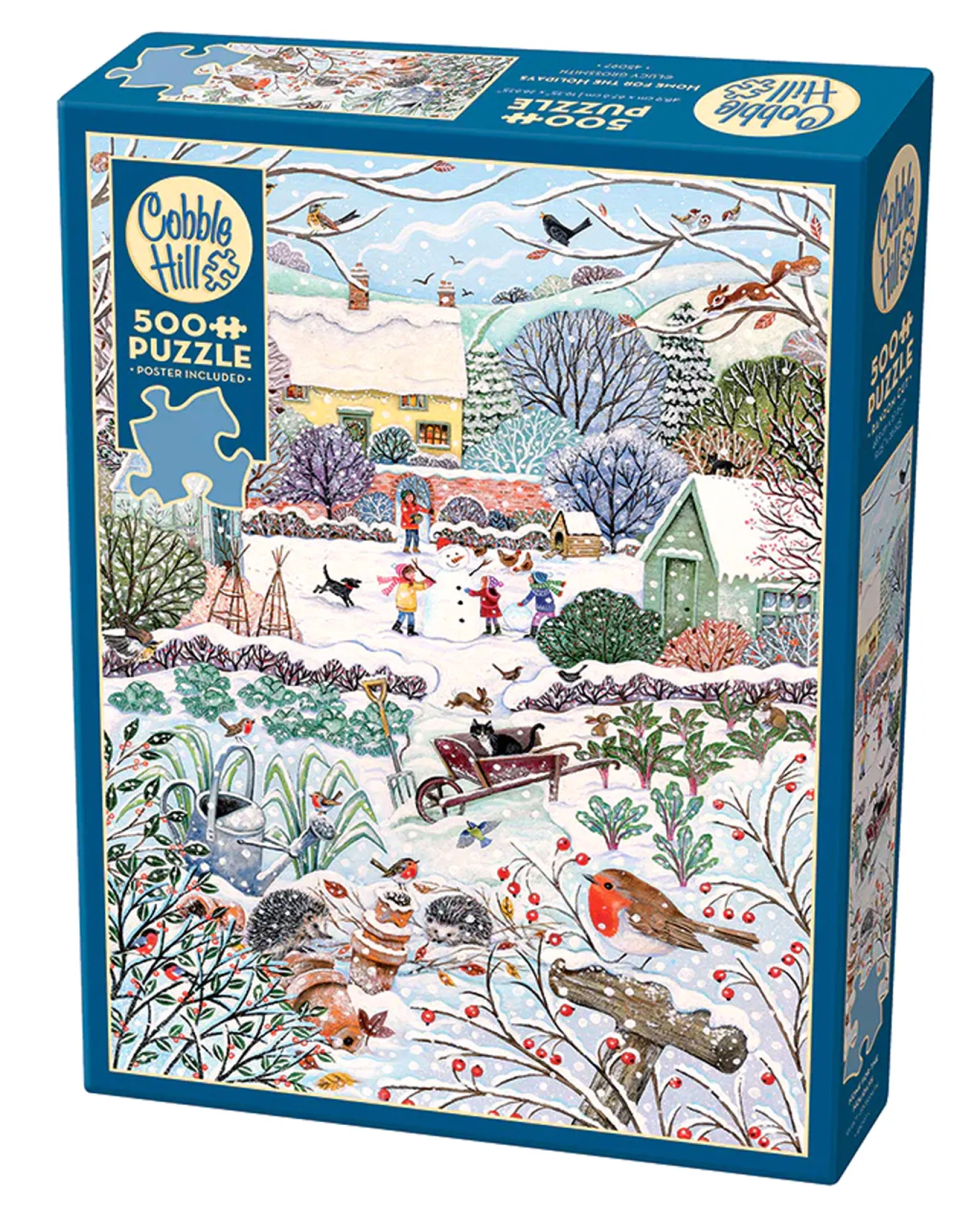 Puzzle 500 el. Ferie zimowe