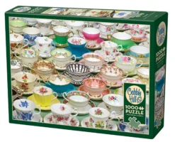 Puzzle 1000 el. Filiżanki