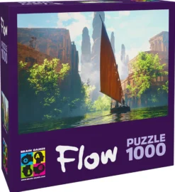 Puzzle 1000 el. Flow - Łódź