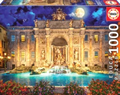 Puzzle 1000 el. Fontanna di Trevi / Rzym / Włochy