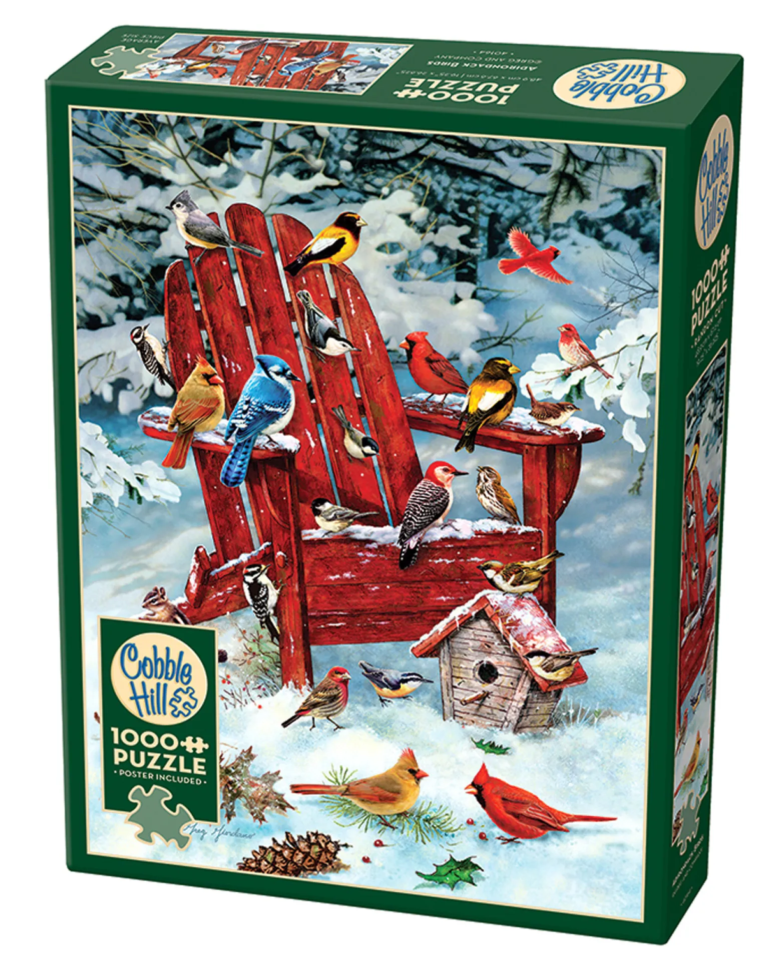Puzzle 1000 el. Fotel dla ptaków