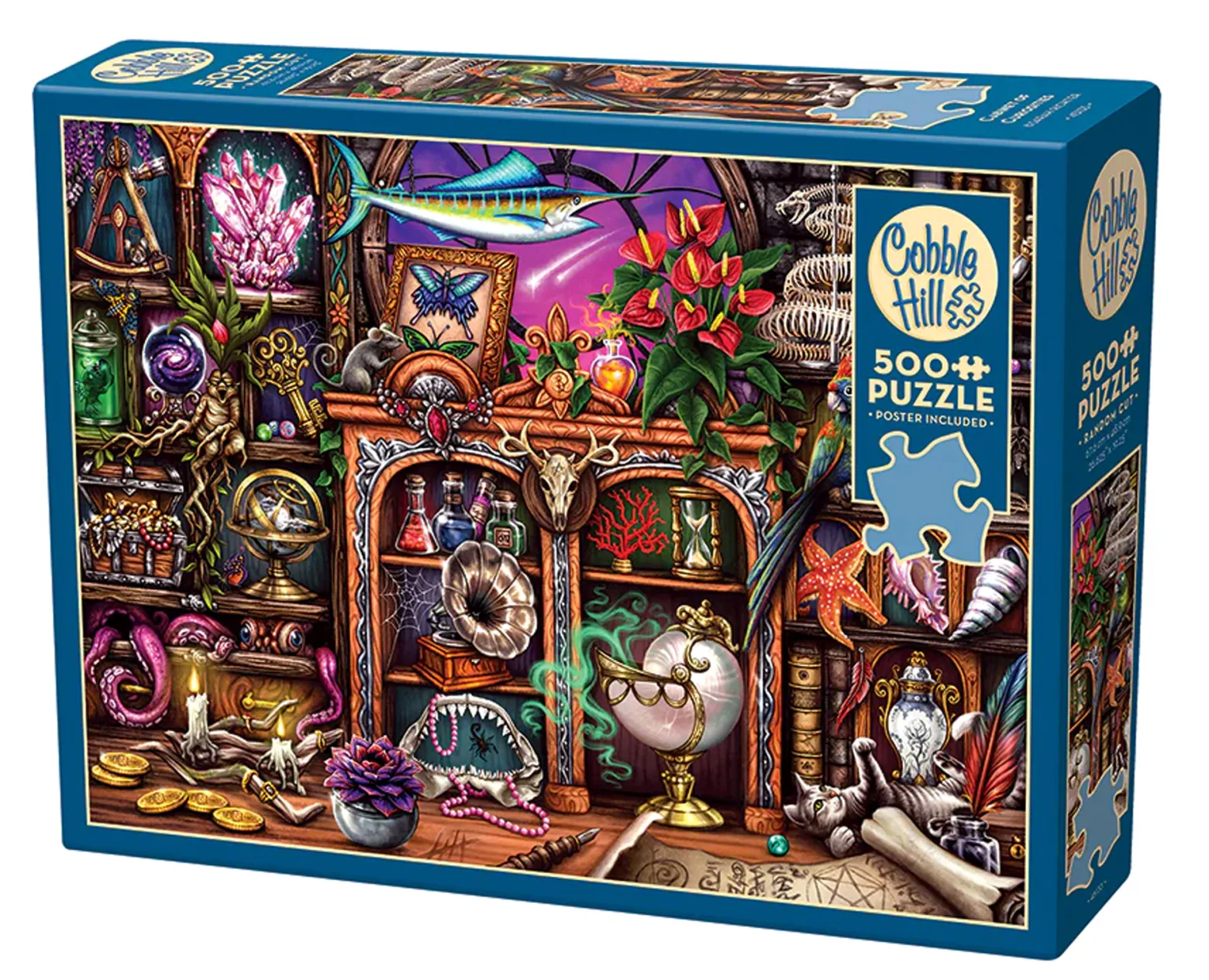 Puzzle 500 el. Gabinet osobliwości