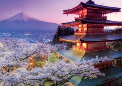 Puzzle 2000 el. Góra Fudżi / Japonia
