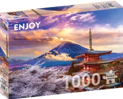 Puzzle 1000 el. Góra Fudżi / Japonia