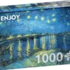 Puzzle 1000 el. Gwiaździsta noc nad Rodanem, Vincent van Gogh