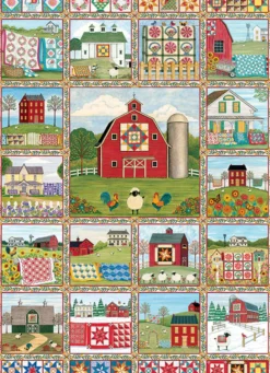 Puzzle 1000 el. Haftowana pościel