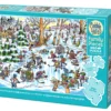 Puzzle 350 el. Hokejowe miasteczko