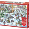 Puzzle 1000 el. Hokejowe miasteczko