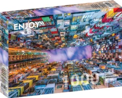 Puzzle 1000 el. Hongkong / Chiny