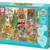 Puzzle 350 el. Jak złapać Świętego Mikołaja?