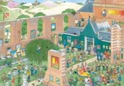 Puzzle 1000 el. JAN VAN HAASTEREN Wystawa dzieł sztuki