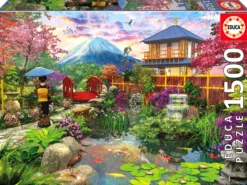 Puzzle 1500 el. Japoński ogród