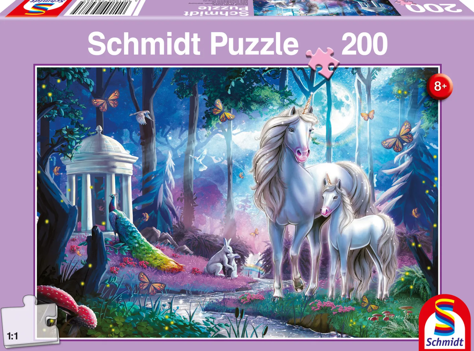 Puzzle 200 el. Jednorożec i źrebak
