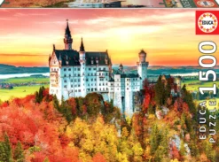 Puzzle 1500 el. Jesień w Neuschwanstein / Niemcy