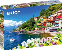 Puzzle 1000 el. Jezioro Como / Lombardia / Włochy