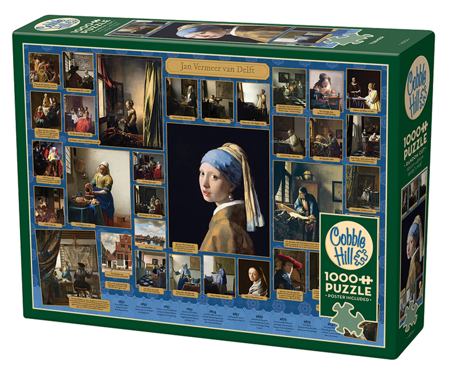 Puzzle 1000 el. Johannes Vermeer