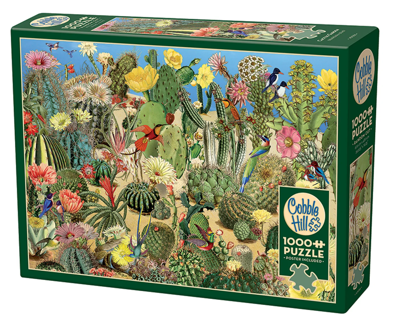 Puzzle 1000 el. Kaktusy