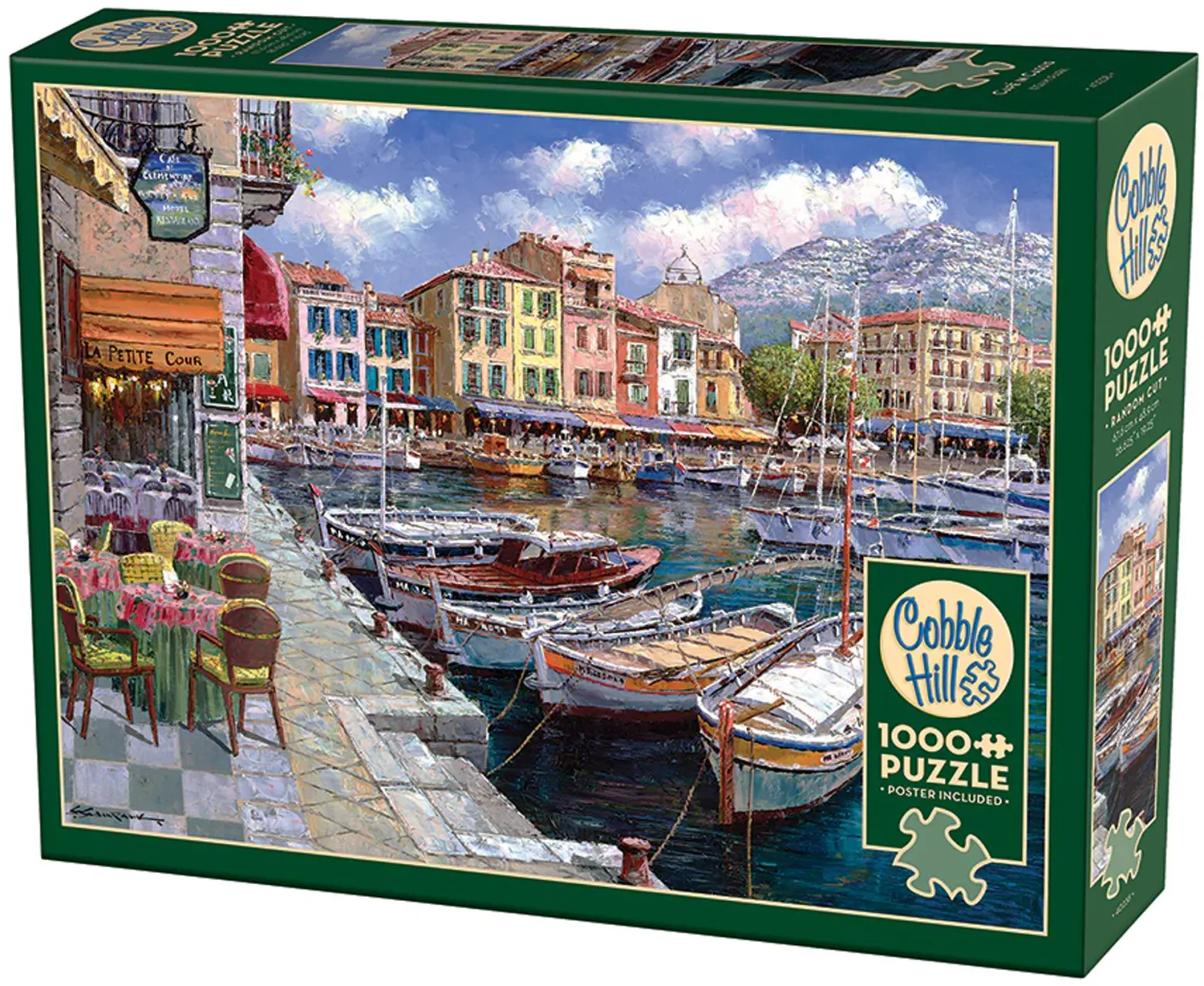 Puzzle 1000 el. Kawka we Francji