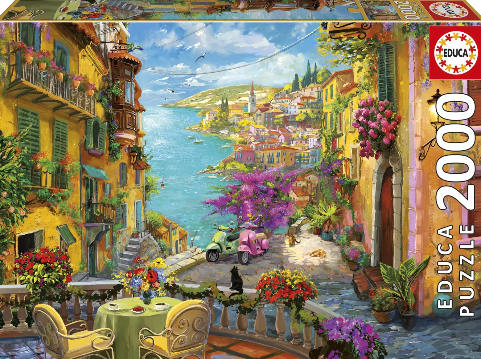 Puzzle 2000 el. Kawka w Hiszpanii