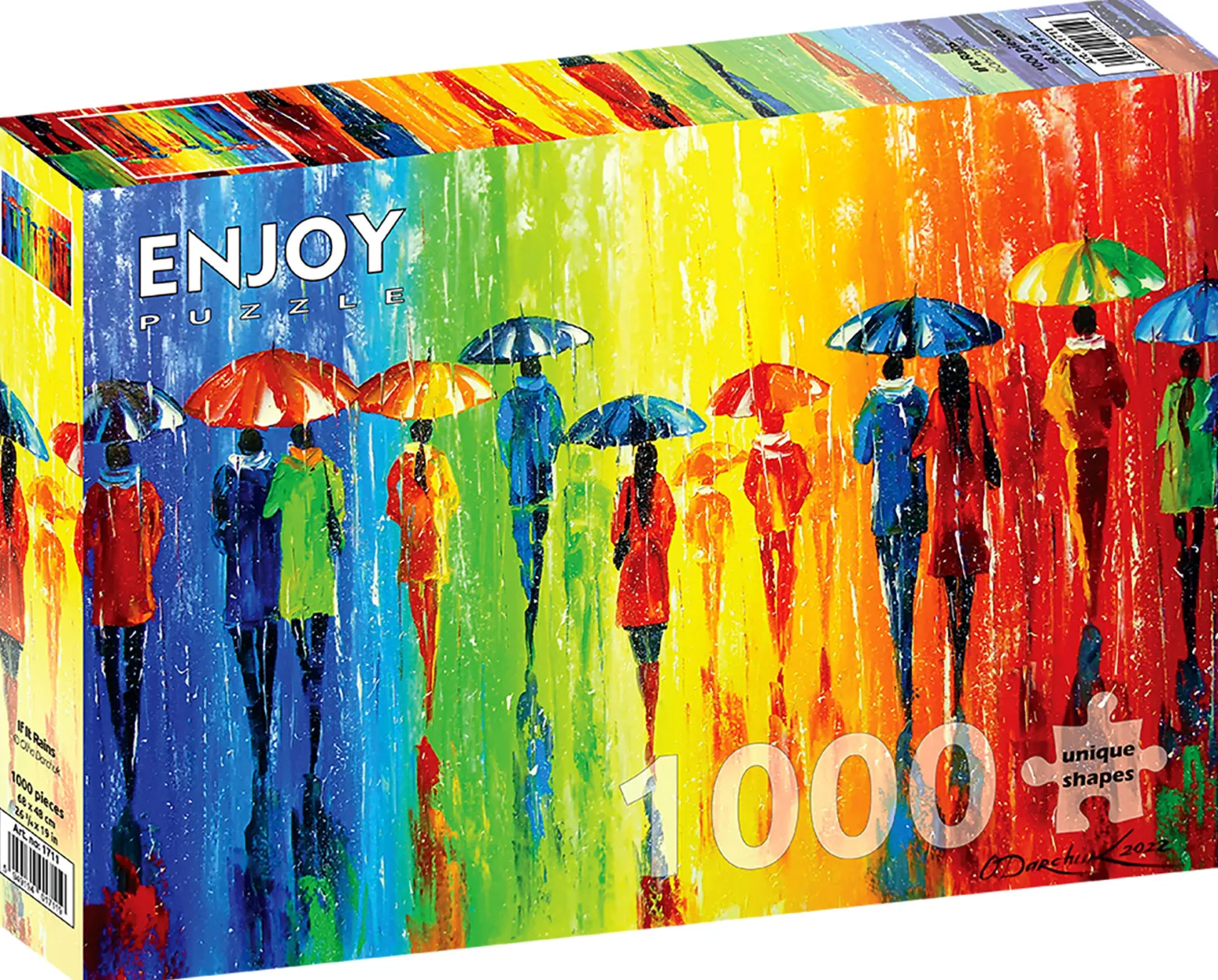 Puzzle 1000 el. Kiedy pada deszcz...